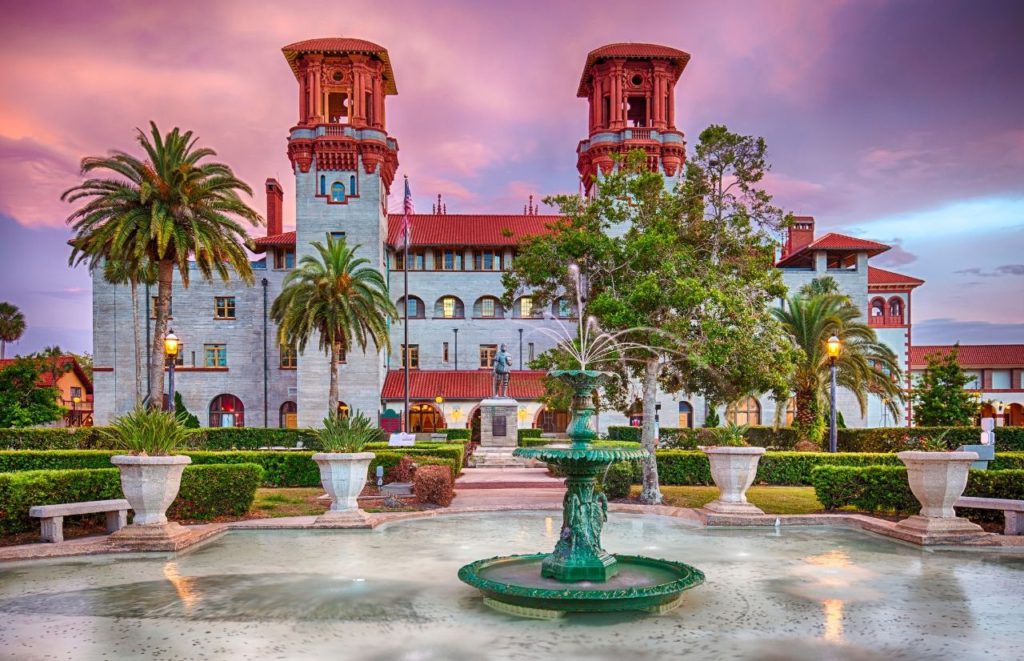 St. Augustine Florida Flagler College Day Trips from Orlando