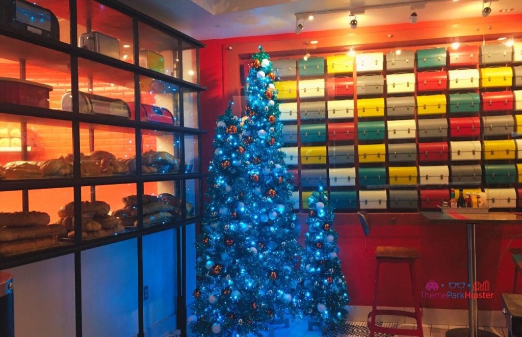 Universal Orlando Resort Breadbox at CityWalk Christmas Decor