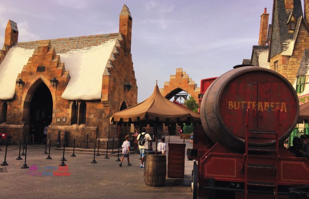 Universal Orlando Resort Butterbeer Stand in Hogsmeade at the Wizarding World of Harry Potter