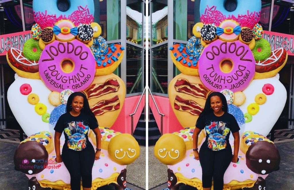 Universal Orlando Resort Citywalk Voodoo doughnuts with nikkyj