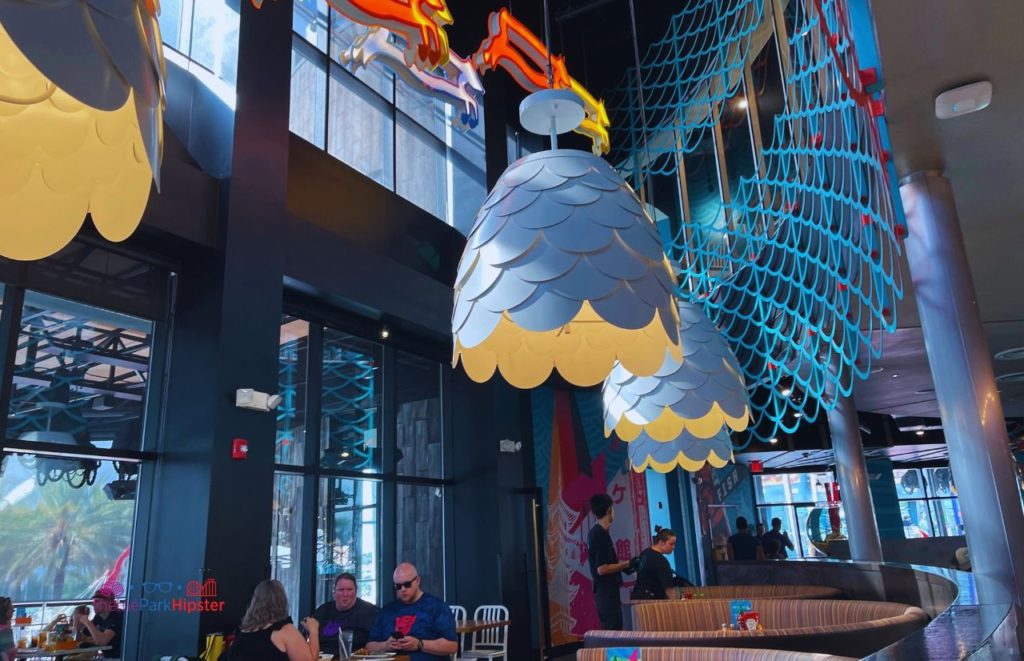 Universal Orlando Resort Cowfish Restaurant in Citywalk. One of the best restaurants in Universal Orlando CityWalk.