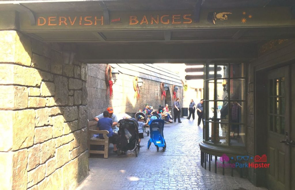 Universal Studios Hollywood Dervish and Banges Shop in The Wizarding World of Harry Potter Hogsmeade