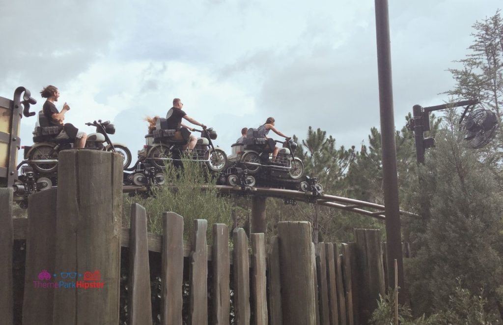 Universal Orlando Resort Hagrids Magical Creatures Motorbike Adventure at Islands of Adventure. One of the best roller coasters in Florida.