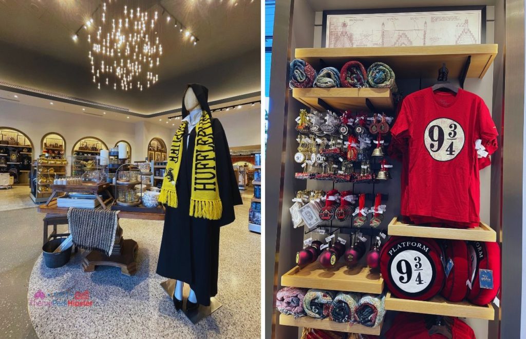 Universal Orlando Resort Harry Potter Merchandise at Universal Studios Store in Citywalk. Keep reading to know which is better Disney World vs Universal Studios.