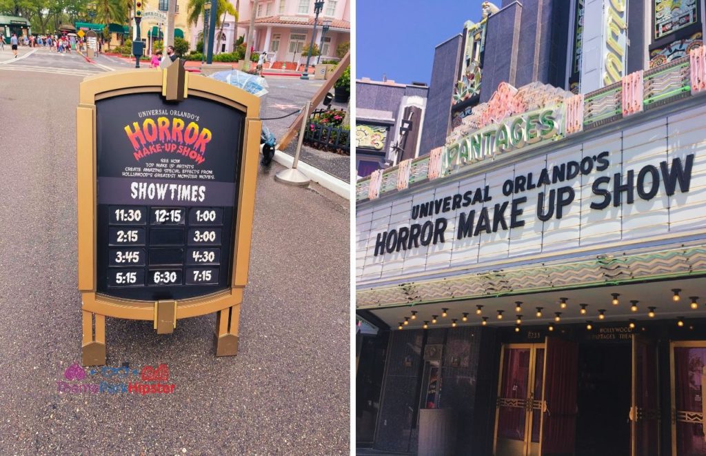 Universal Orlando Resort Horror Make Up Show Showtimes at Universal Studios Florida. Keep reading to get the best Universal Studios Orlando, Florida itinerary and must-do list!