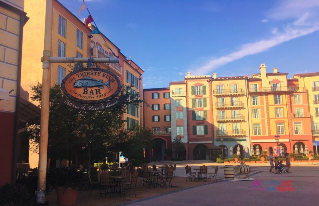 Universal Orlando Resort Loews Portofino Bay Resort The Thirsty Fish Bar. Keep reading to know where to find discount and cheap Universal Studios tickets.