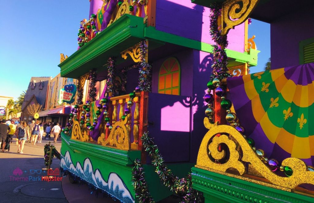 2024 Universal Orlando Resort Mardi Gras Float at Universal Studios Florida