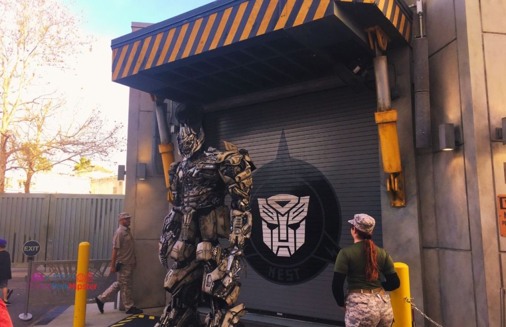 Universal Orlando Resort Megatron of Transformers Robot at Universal Studios. Keep reading to get the best things to do at Universal Studios Orlando Florida.