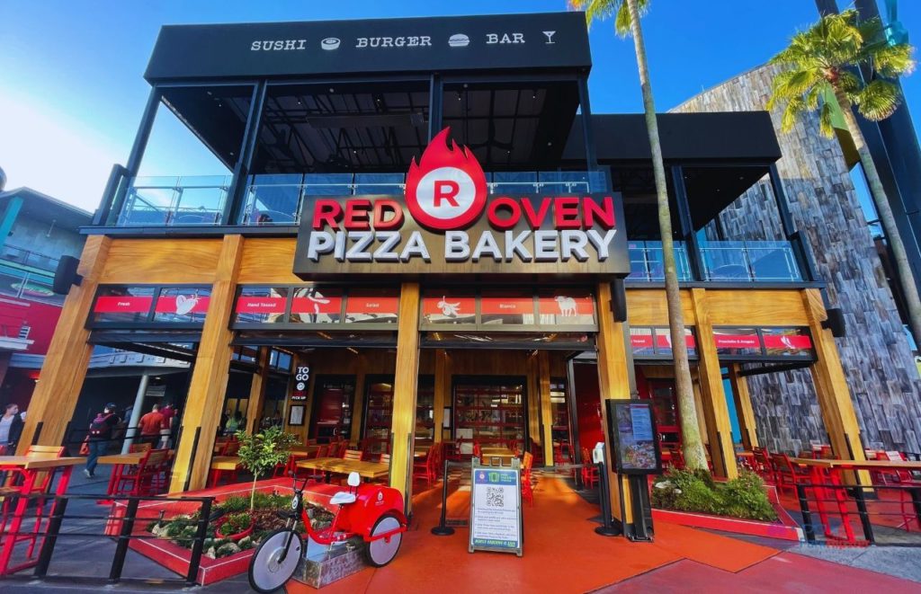 Universal Orlando Resort Red Oven Pizza Bakery in CityWalk
