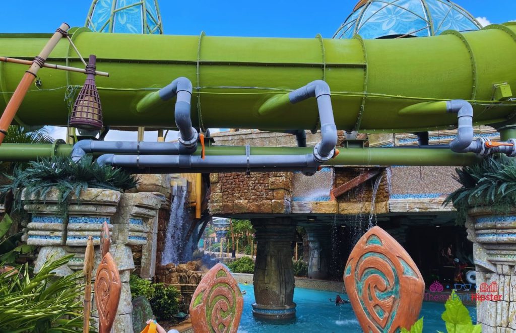 Universal Orlando Resort Volcano Bay Water Slide tips and tricks travel guide. 