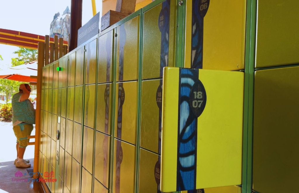 Universal Orlando Resort Volcano Bay Lockers. Keep reading to get the best water park tips.