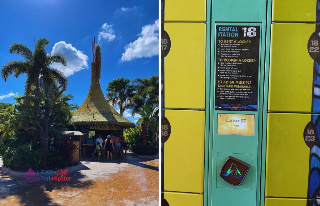 Universal Orlando Resort Volcano Bay Lockers 