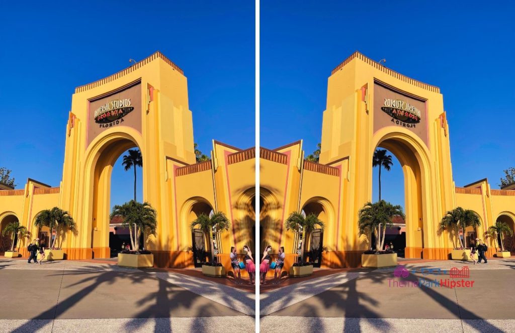 Universal Orlando Resort Trip Report  archway entrance to Universal Studios Florida