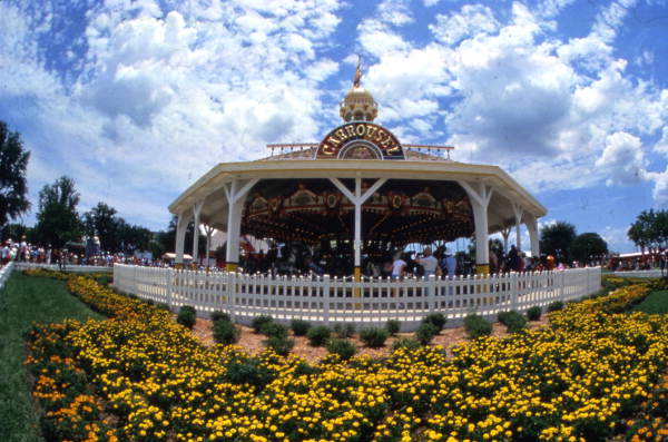 Carousel ride at the Circus World theme park in Orlando, Florida. Keep reading to learn about the history of Boardwalk and Baseball theme park.