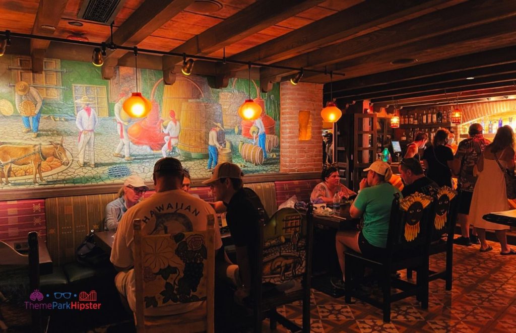 Epcot La Cava del Tequila Mexico Pavilion.