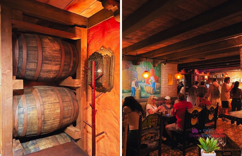 Epcot La Cava del Tequila Mexico Pavilion. Keep reading to learn about the best Epcot Mexican restaurants.