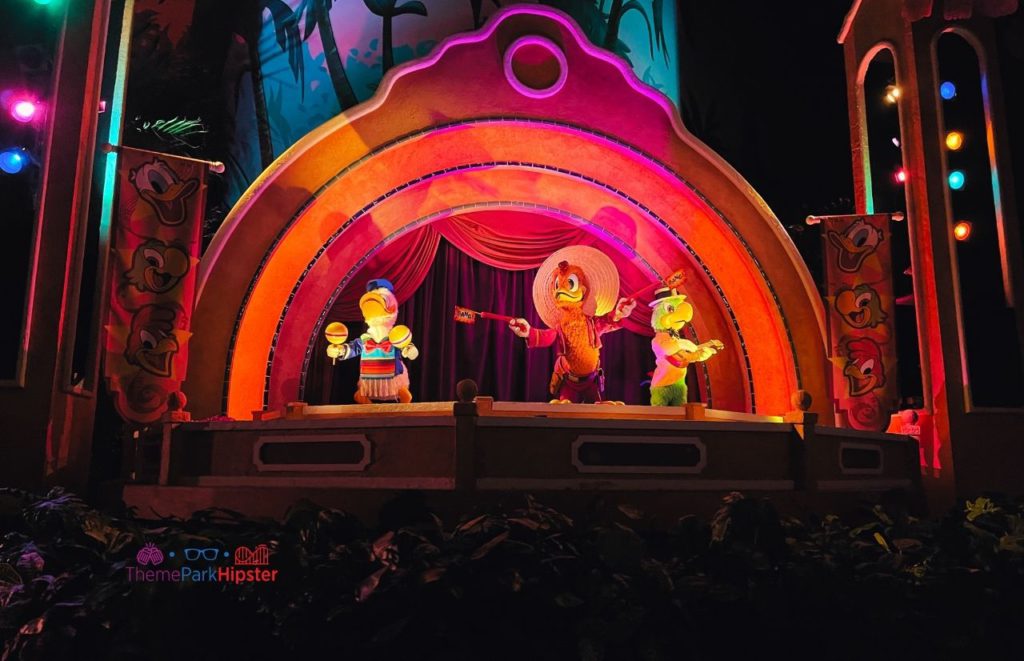 Epcot Mexico Pavilion Gran Fiesta Tour Starring the Three Caballeros