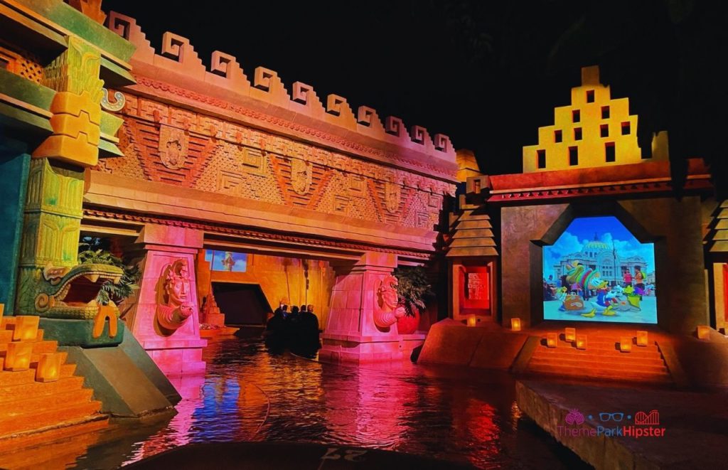 Epcot Mexico Pavilion Gran Fiesta Tour Starring the Three Caballeros.