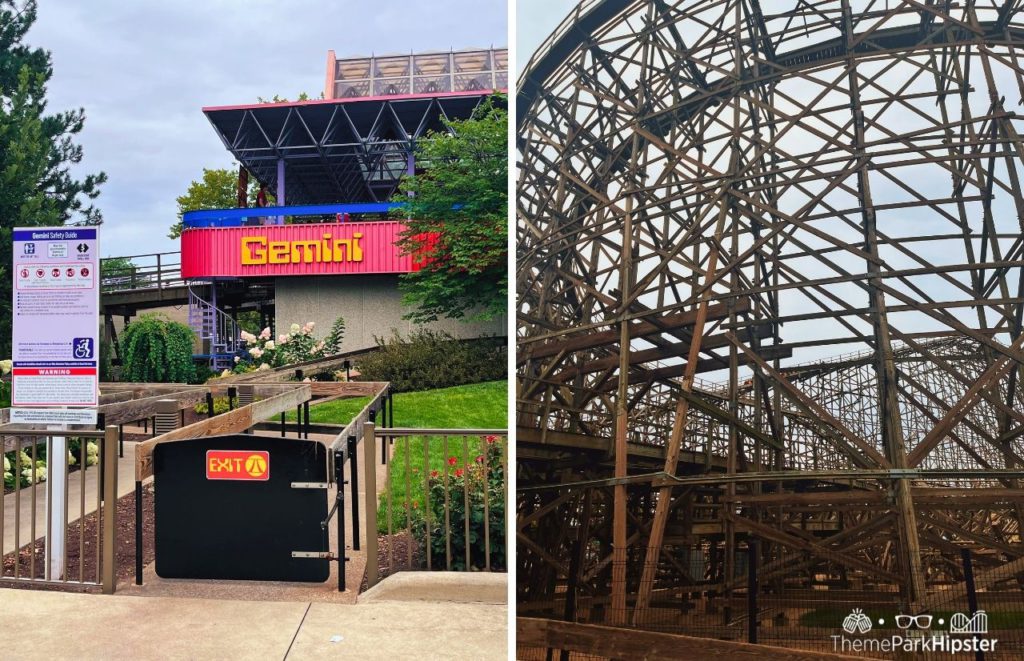 Cedar Point Gemini Roller Coaster Entrance