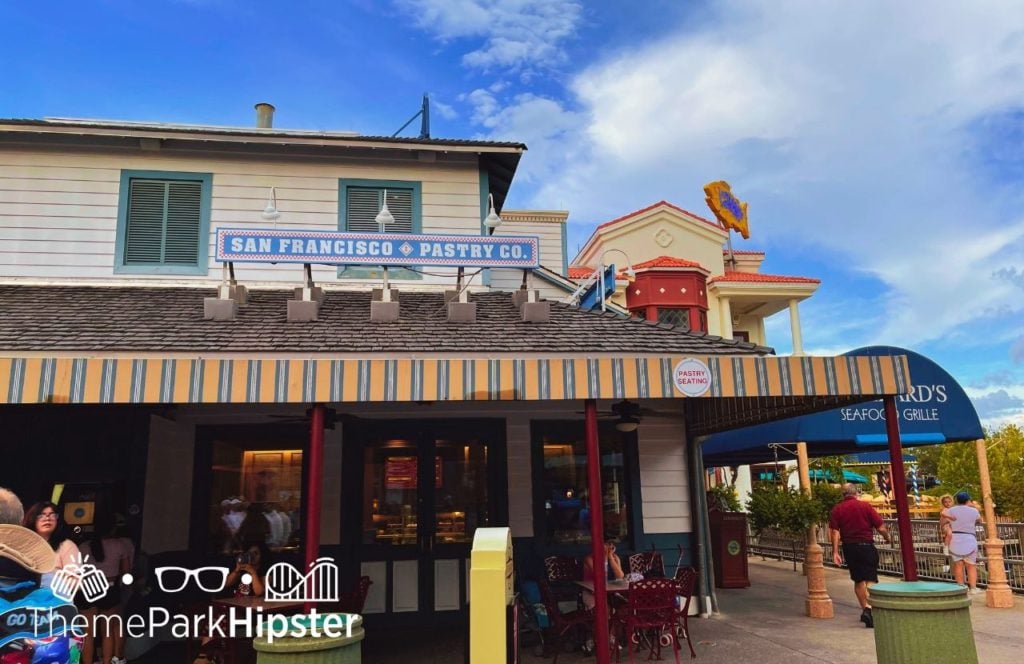 Universal Orlando Resort San Francisco Pastry Company next to Lombard's at Universal Studios Florida. Keep reading to find out if Lombard's Seafood Grille at Universal Studios is worth the visit.  