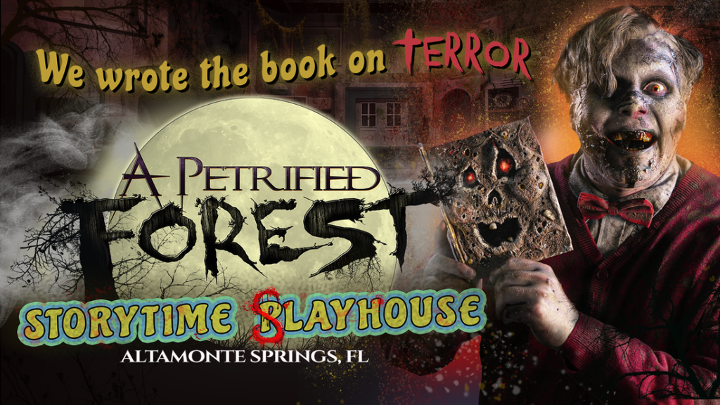 A Petrified Forest in Altamonte Springs Florida Halloween Event