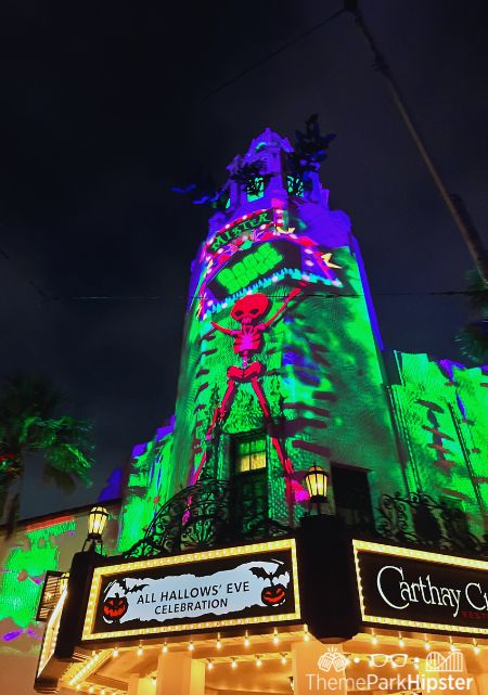 All Hallow's Eve Celebration at Carthay Circle Disney California Adventure and Disneyland Halloween Event at Oogie Boogie Bash