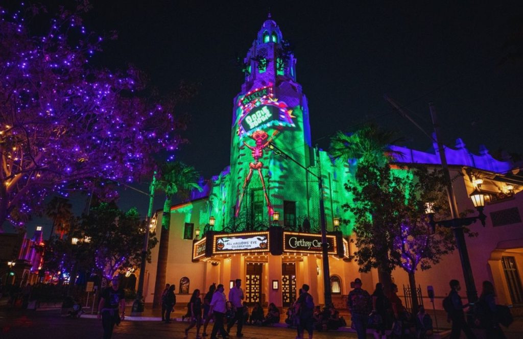 Cathay Circle Halloween at Disneyland and Disney California Adventure Oogie Boogie Bash Party