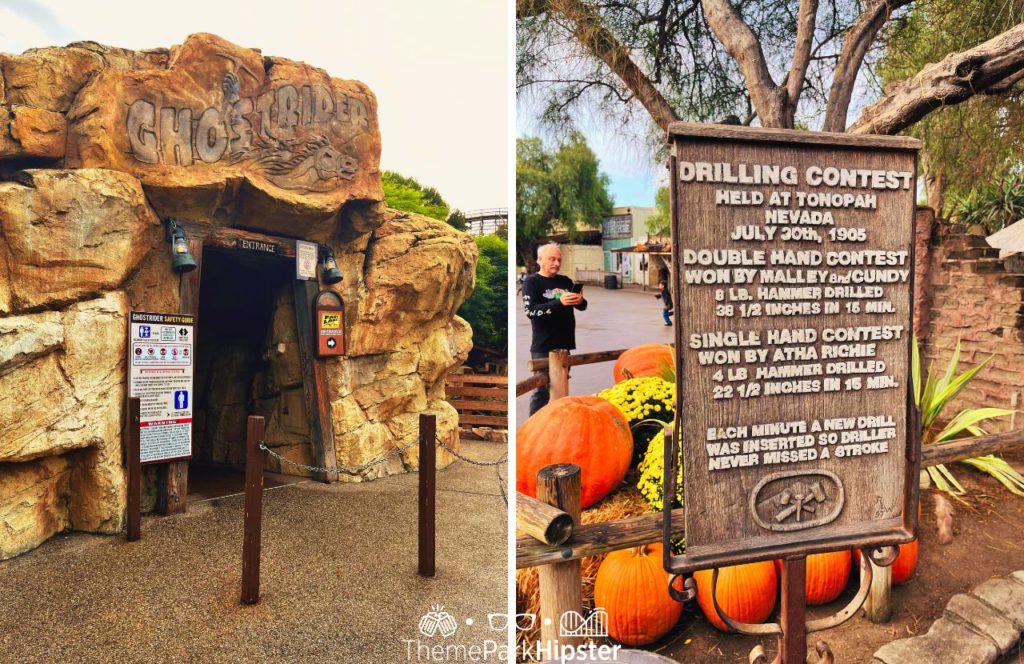 Ghost Rider Halloween at Knott's Berry Farm during Knott's Scary Farm