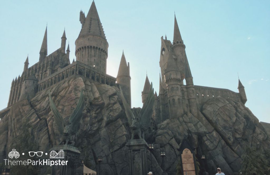 Hogwarts Castle in Harry Potter World Universal Studios Hollywood California