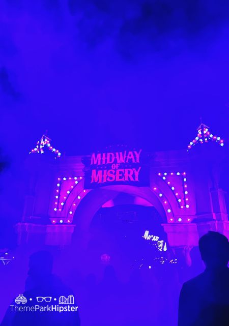Midway of Misery at Hersheypark Dark Nights. Keep reading to learn about Halloween at Hersheypark in Hershey, Pennsylvania!