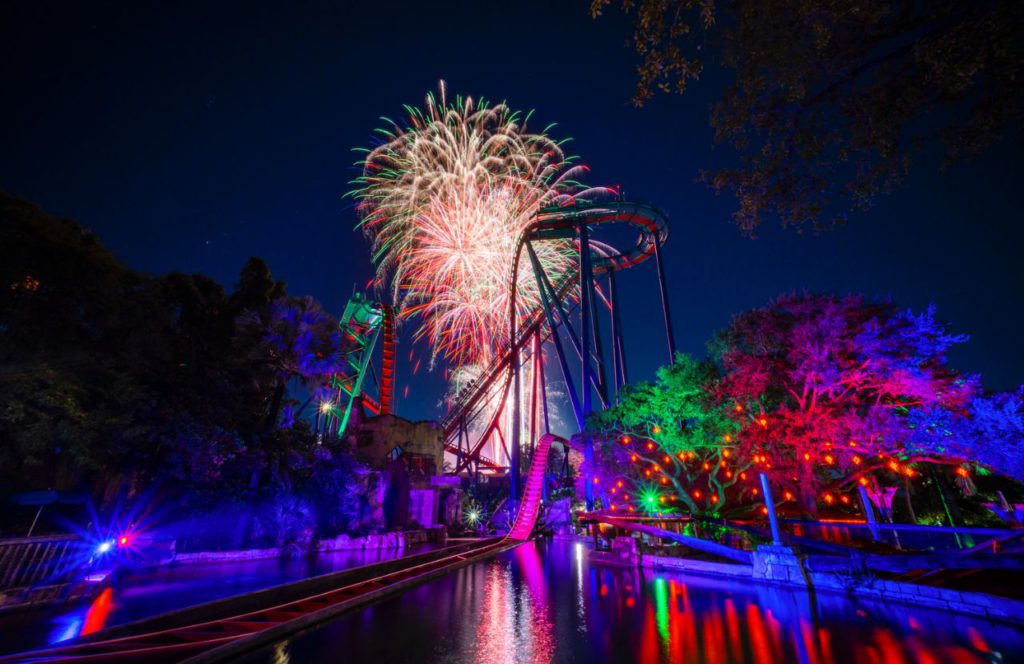 Busch Gardens Tampa Fireworks