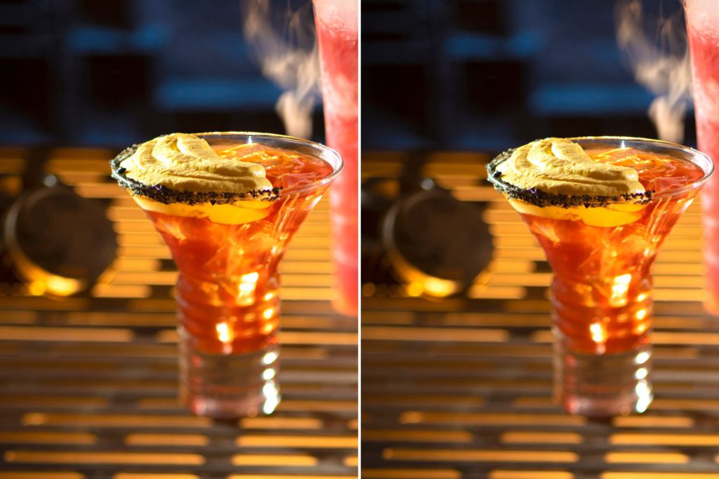 Star Wars Galaxy's Edge Cocktails The Outer Rim Drink at Oga's Cantina in Disney World and Disneyland. Keep reading to find out what best drinks at Oga's Cantina are in Disney World Hollywood Studios and Disneyland.
