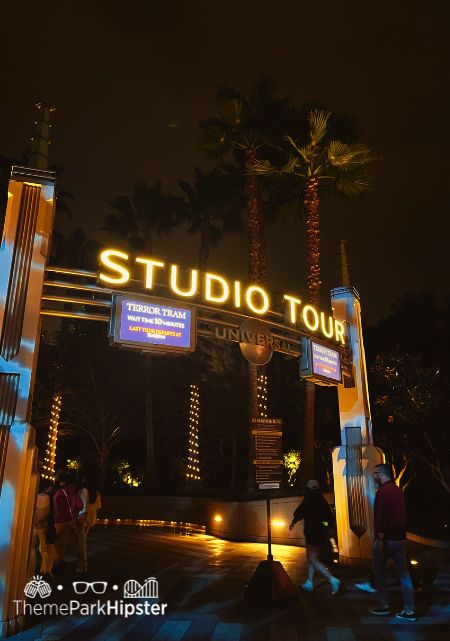 2023 Terror Tram Backlot Studio Tour with Jordan Peele's Nope and Us Universal Studios Hollywood Halloween Horror Nights