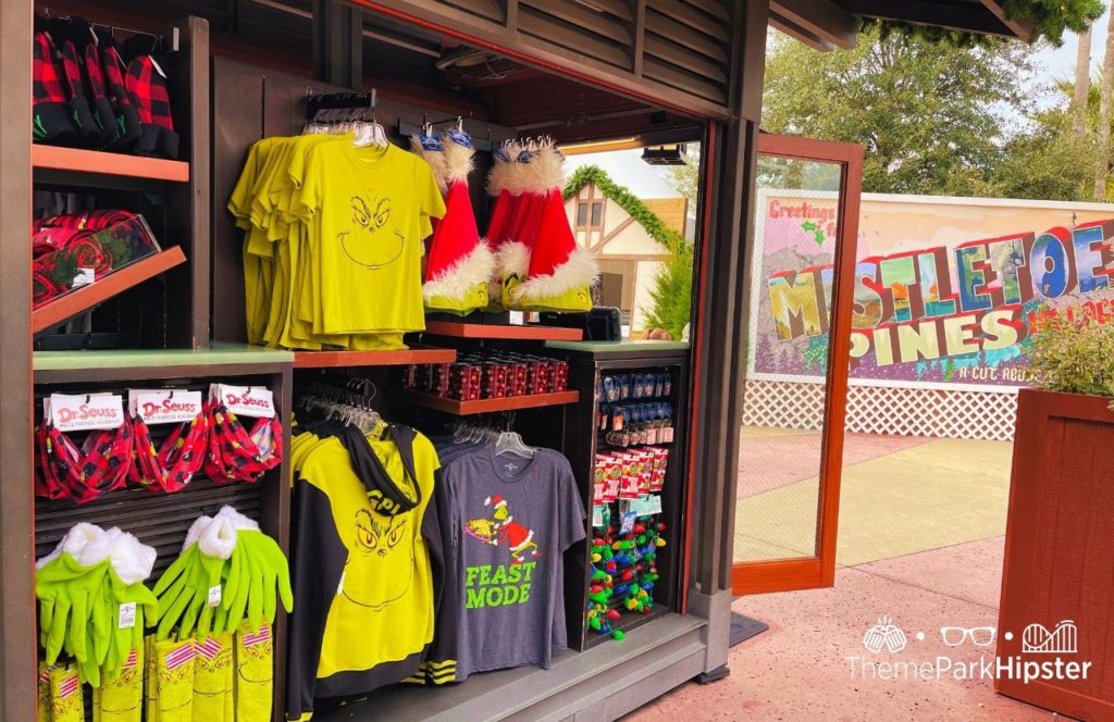 The Grinch Grinchmas Merchandise Christmas at Universal Studios in Universal Orlando Resort