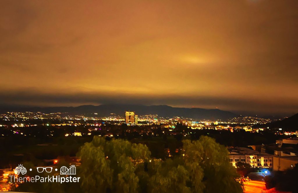 View of City from the Top Halloween Horror Nights at Universal Studios Hollywood