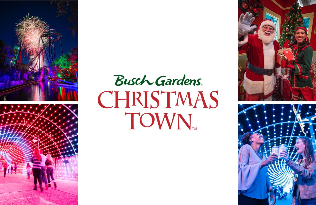 Welcome to Busch Gardens Christmas Town Guide on ThemeParkHipster