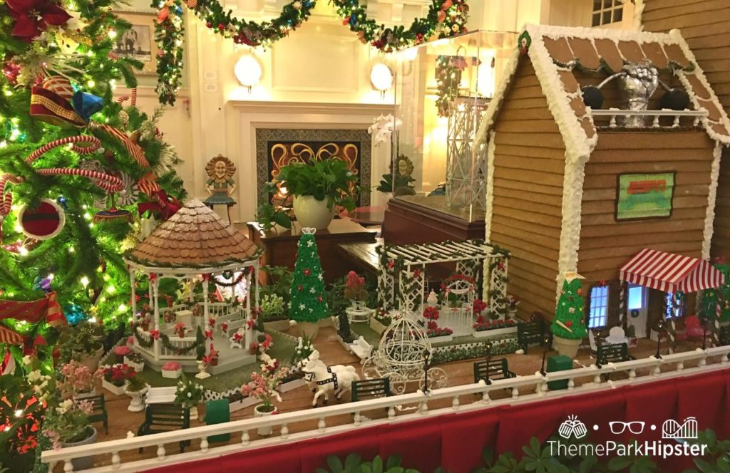 Boardwalk Gingerbread house. One of the best things to Do at Disney World for Christmas