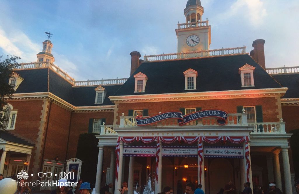 Epcot American Adventure Pavilion. One of the best things to Do at Disney World for Christmas. Keep reading to know what to pack and what to wear to Disney World in July for your packing list.