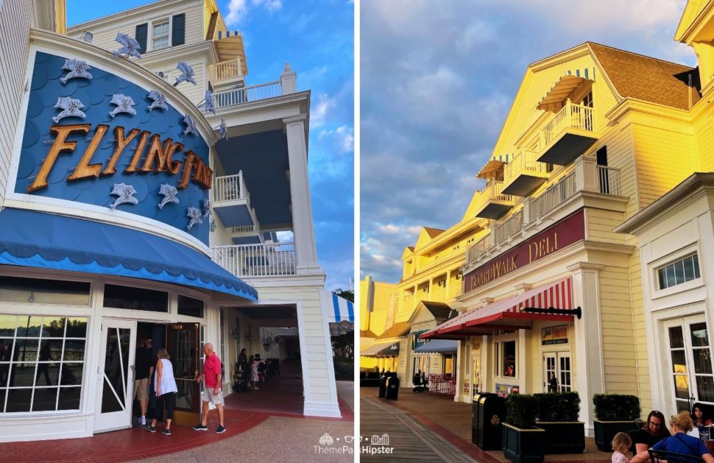 Christmas at Disney Boardwalk Inn and Villas Flying Fish and Boardwalk Deli