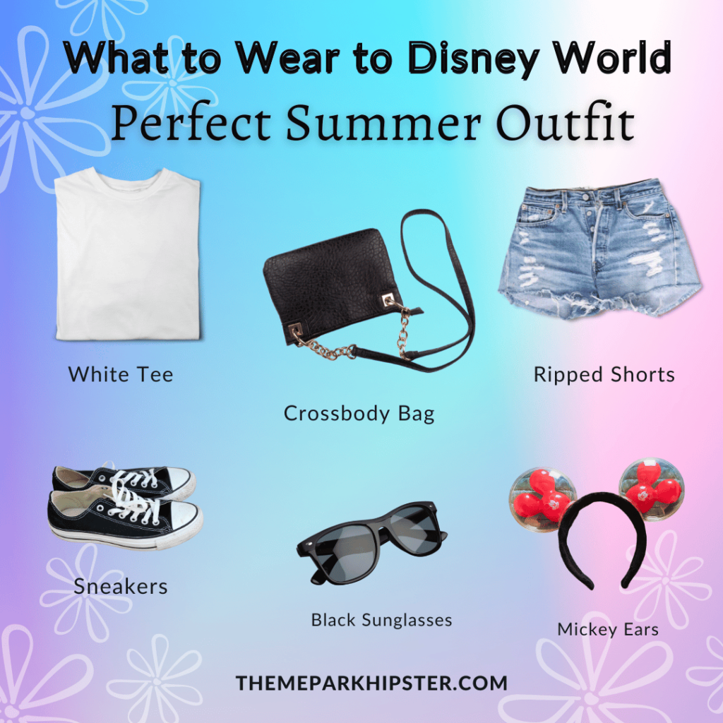 Main Disney Outfit What to Wear to Disney World in June. Keep reading to know what to wear to Disney World in May and what to pack for Disney World in May.