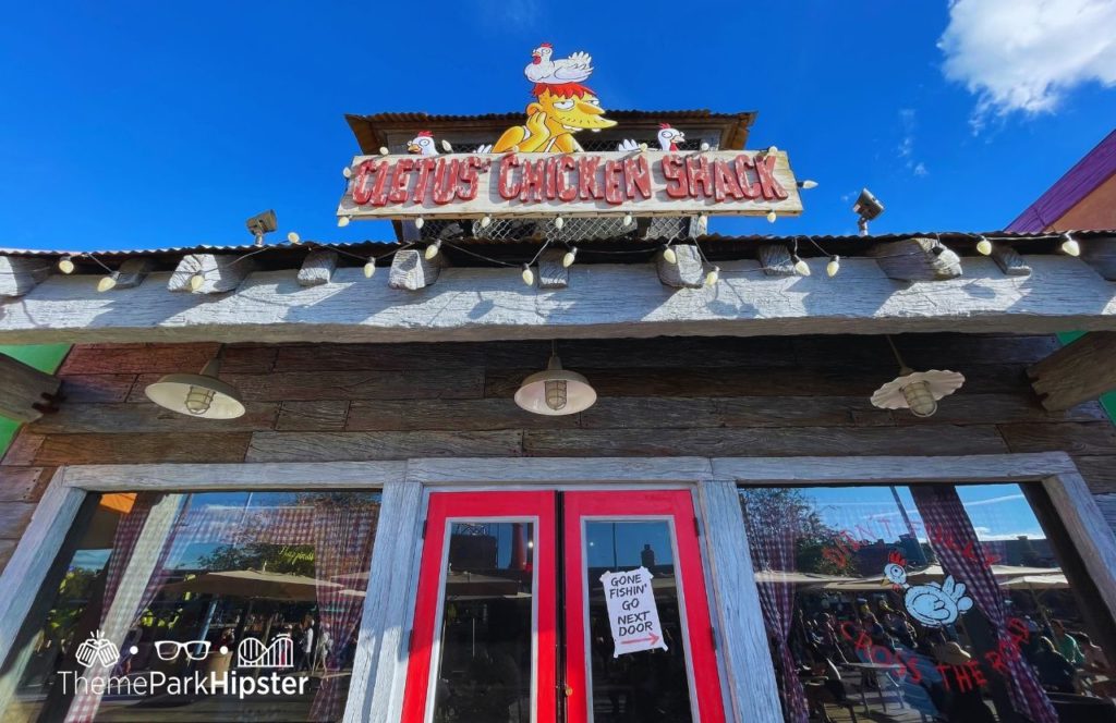 Universal Orlando Resort Cletus Chicken Shack at Universal Studios in Springfield Simpsons Land. Keep reading to get the top 5 best restaurants at Universal Studios Orlando.