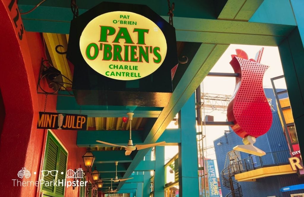 Universal Orlando Resort Pat O'Briens Restaurant in CityWalk Hurricane