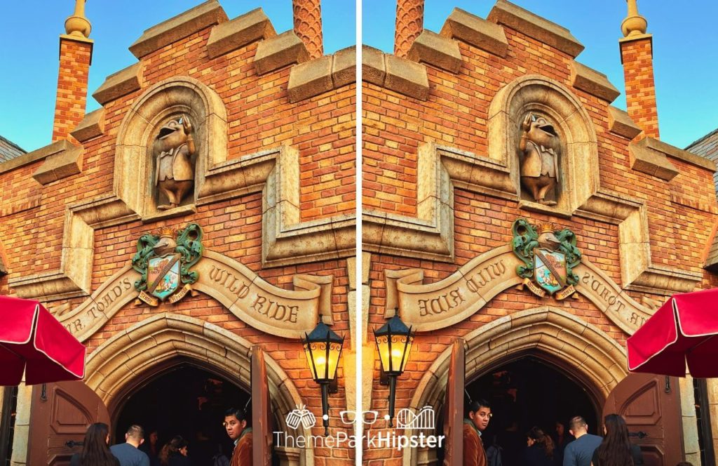 Disneyland Resort Mr. Toad's Wild Ride Entrance in Fantasyland