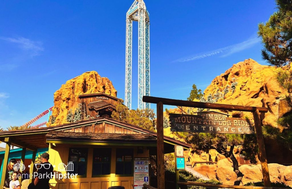 Timber Mountain Log Ride at Knott's Scary Farm and Knott's Berry Farm