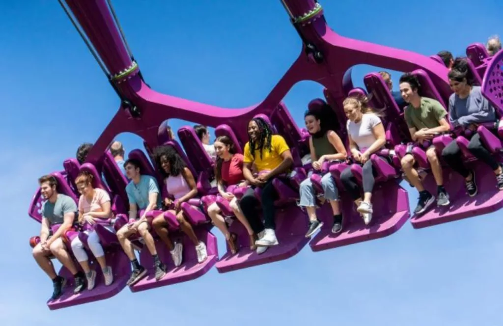 Busch Gardens Tampa Food and Wine Festival Serengeti Flyer Riders