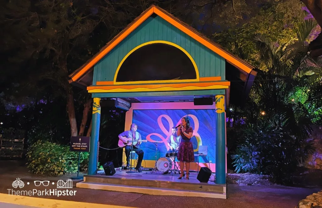 Busch Gardens Tampa Food and Wine Festival live band