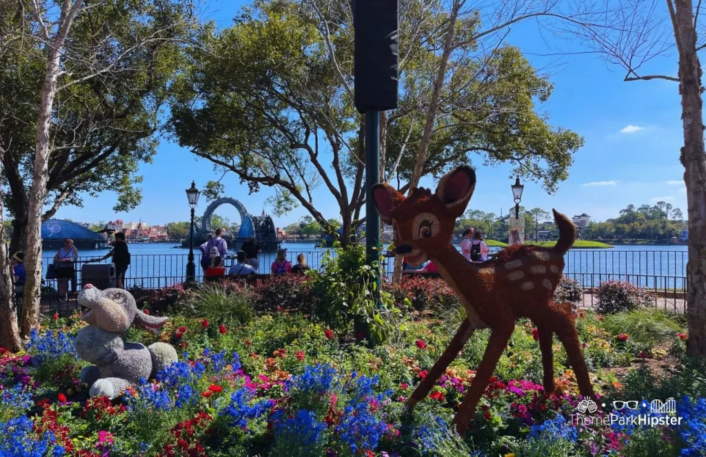 Epcot Flower and Garden Festival 2023 Bambi Topiary