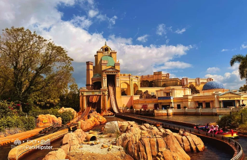 SeaWorld Orlando Resort Journey to Atlantis Water Ride Roller Coaster. Keep reading to learn about the SeaWorld height requirements 2024.