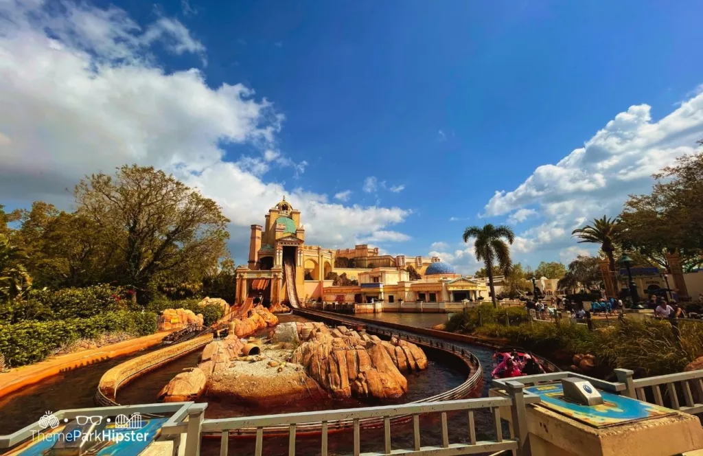 SeaWorld Orlando Resort Journey to Atlantis Water Ride Roller Coaster. Keep reading to learn about the SeaWorld height requirements. 