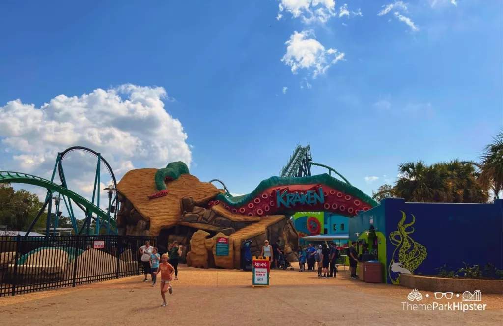 SeaWorld Orlando Resort Kraken Roller Coaster. Keep reading to get the best rides at SeaWorld Orlando.